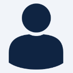 icon of single person, simplified, single user license